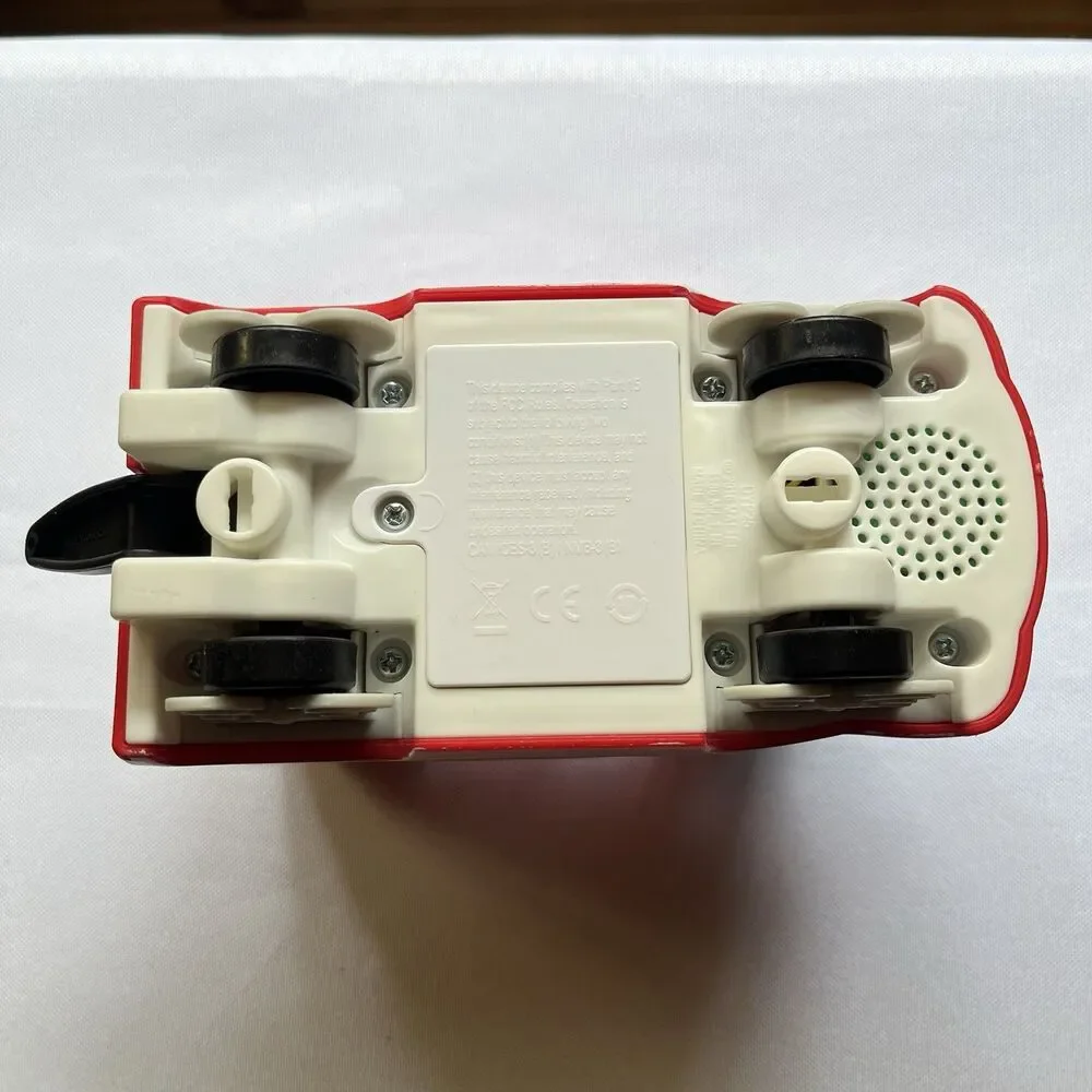 Fisher Price Little People Red Friendly Passenger Train Engine Only Talking